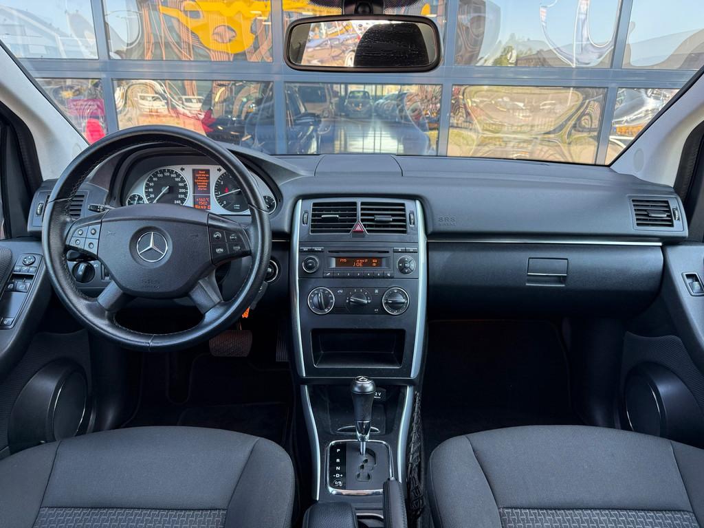 Mercedes-Benz B-klasse 200 Turbo Aut/Airco/Cruise/El.ramen/T, Stof, Gebruikt, 4 cilinders, Blauw