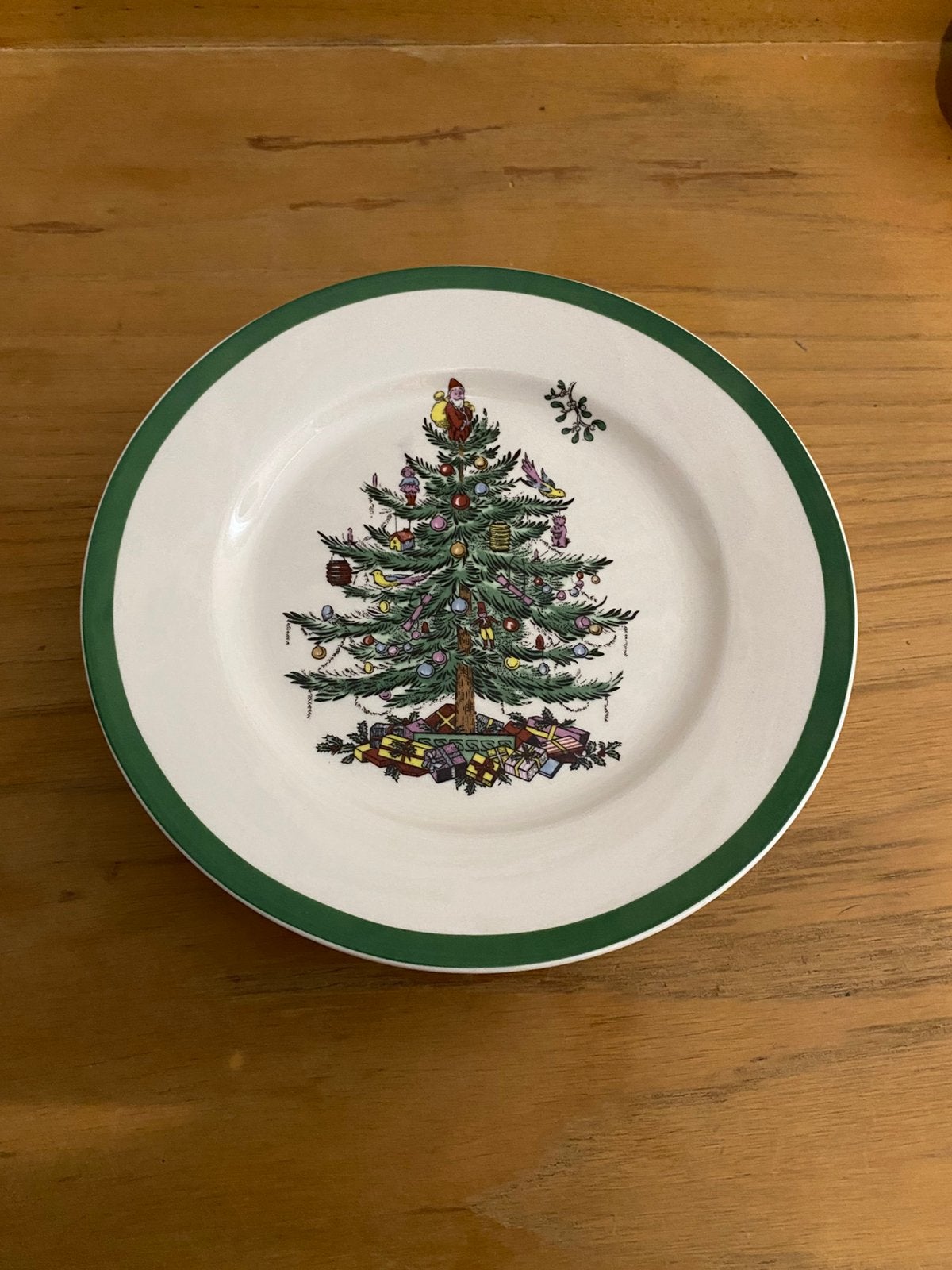 Spode christmas tree bordjes, Ophalen of Verzenden, Zo goed als nieuw, Bord(en), Overige stijlen