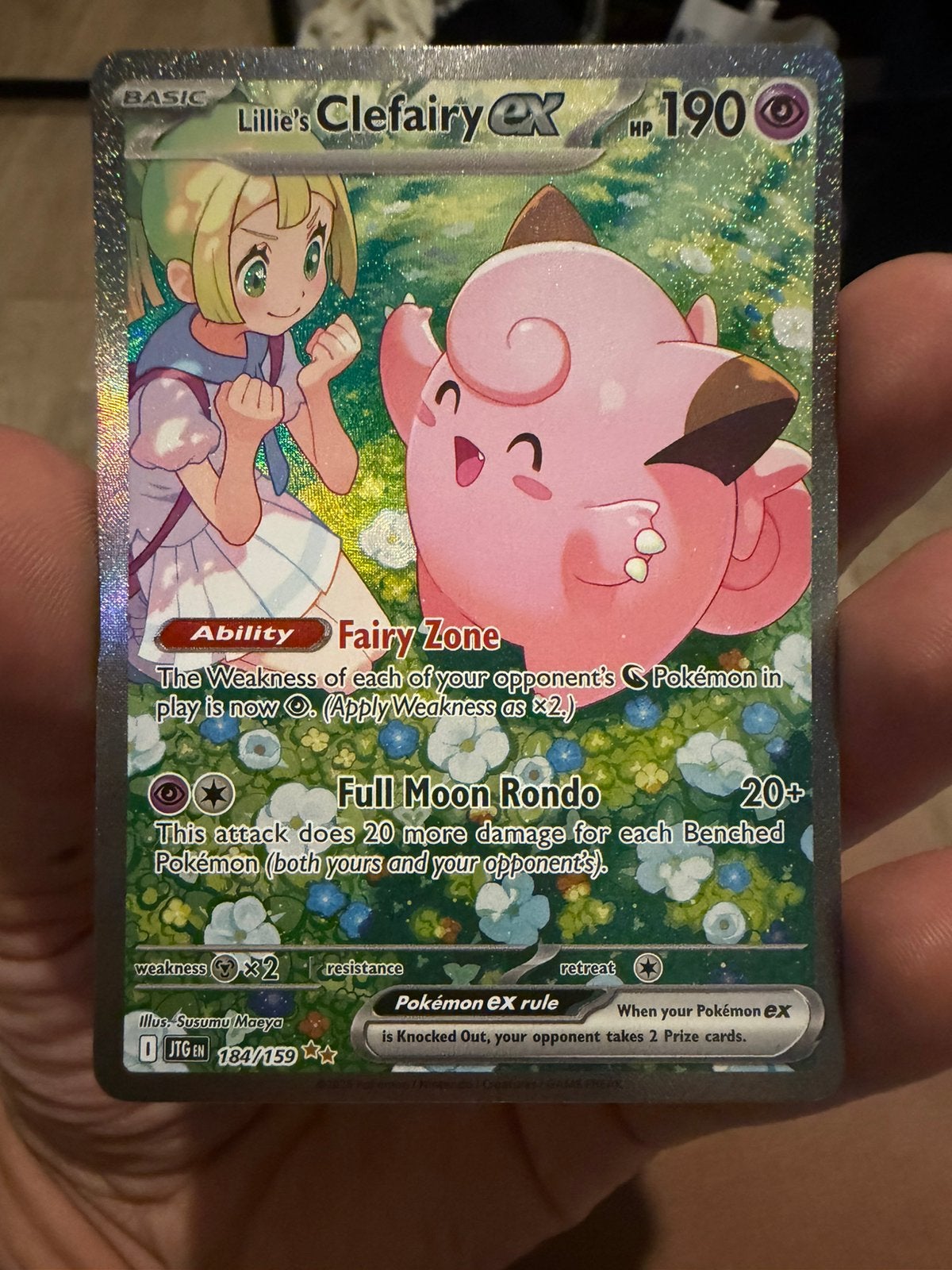 Lillie’s Clefairy Journey Together, Hobby en Vrije tijd, Verzamelkaartspellen | Pokémon, Ophalen of Verzenden, Zo goed als nieuw