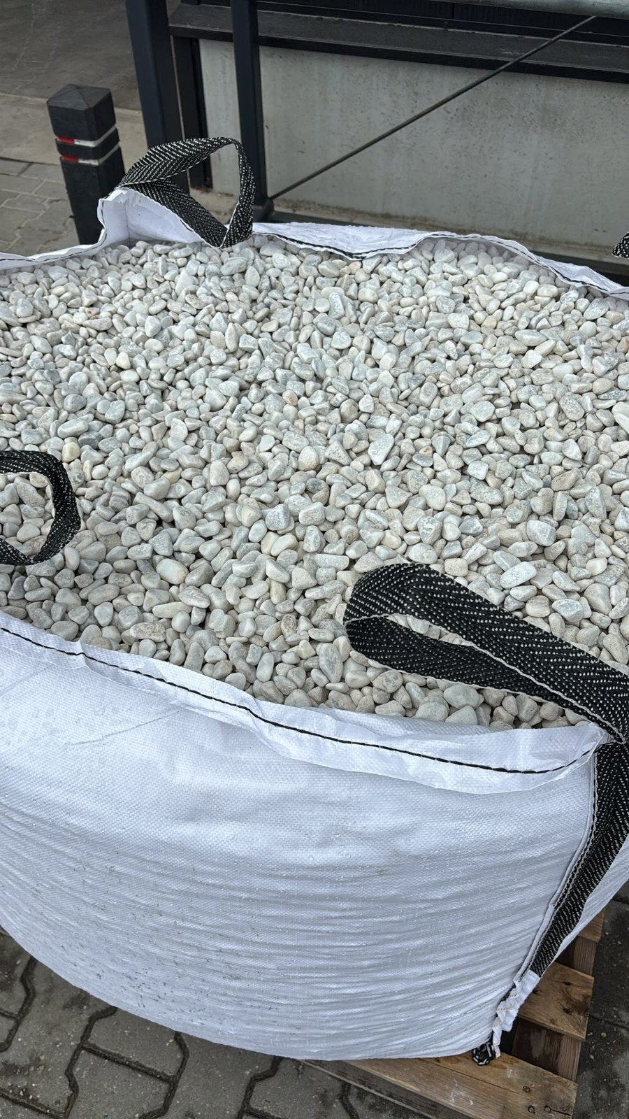 Carrara grind 16-25 mm wit, Tuin en Terras, Grind, Keien en Split, Ophalen, Nieuw, Wit, Grind