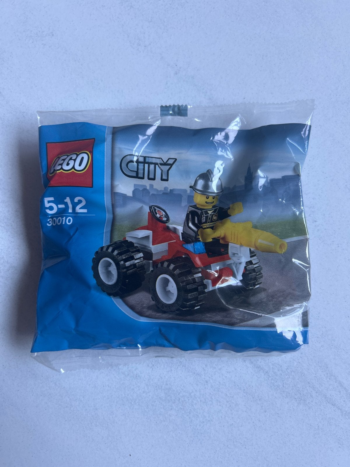 Lego City 30010 Brandweer Quad - Nieuw in Polybag, Ophalen, Inclusief minifiguren, City, Lego