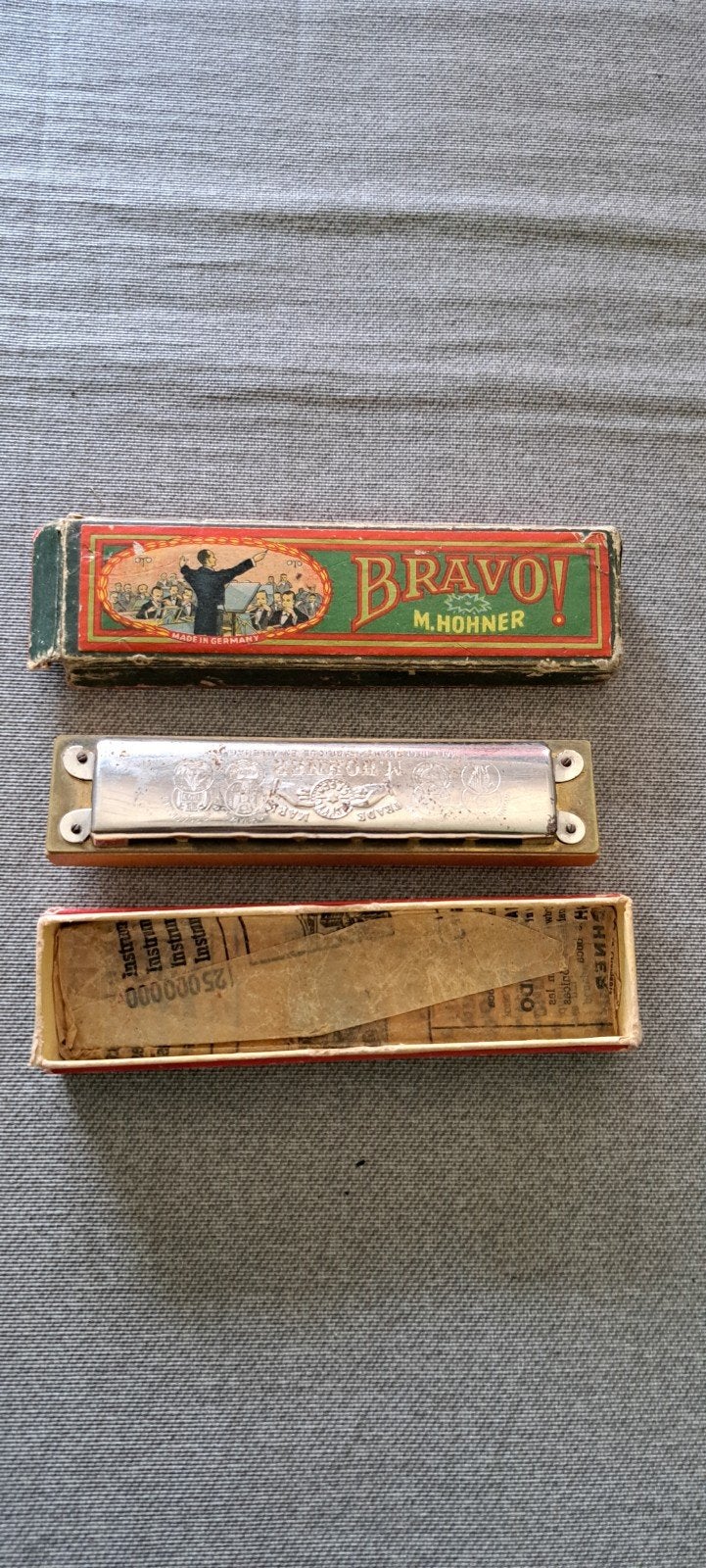 Hohner Bravo mondharmonica, Ophalen of Verzenden
