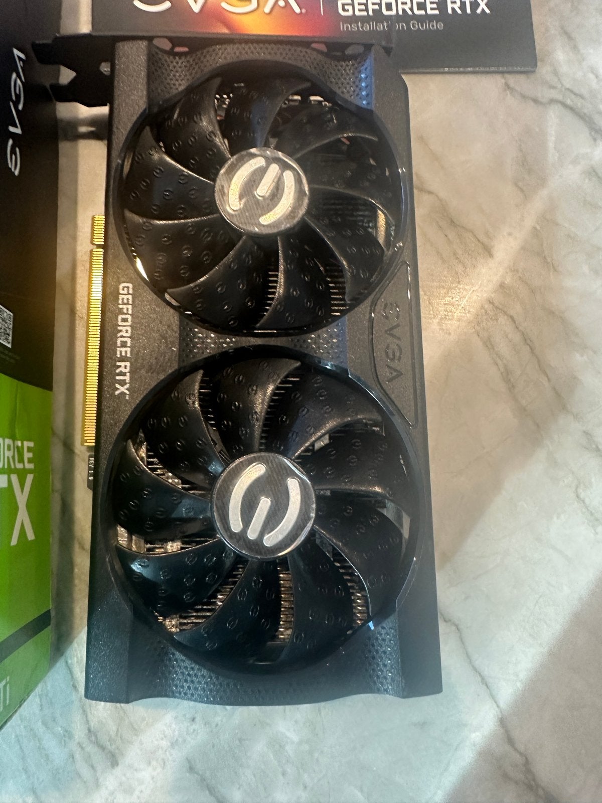 EVGA GeForce RTX 3060 Ti XC Gaming 8GB GDDR6 – Originele Doo, Computers en Software, Gebruikt, HDMI, GDDR6, PCI-Express 4