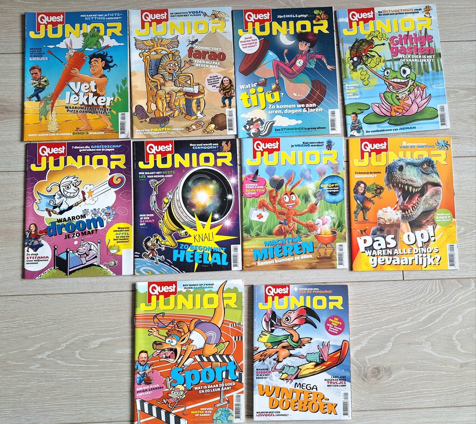 Junior Quest 8 ijdschriften en WnterDoeBoek 2023, Boeken, Ophalen of Verzenden, Zo goed als nieuw, Wetenschap en Natuur