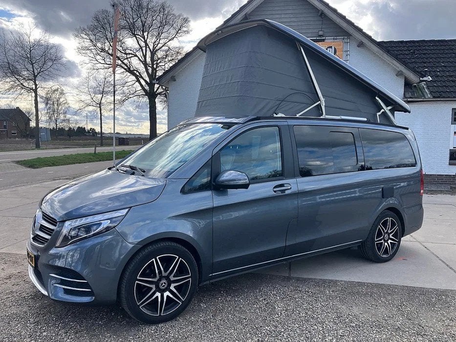 Mercedes-Benz V-klasse 250 Marco Polo 4-Matic AMG-Line Westf, Automaat, Buscamper of Camperbus, Mercedes-Benz, Bedrijf
