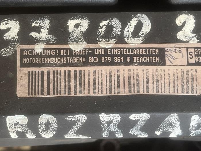 Motor van een Volkswagen Golf, Gebruikt, -, -, -