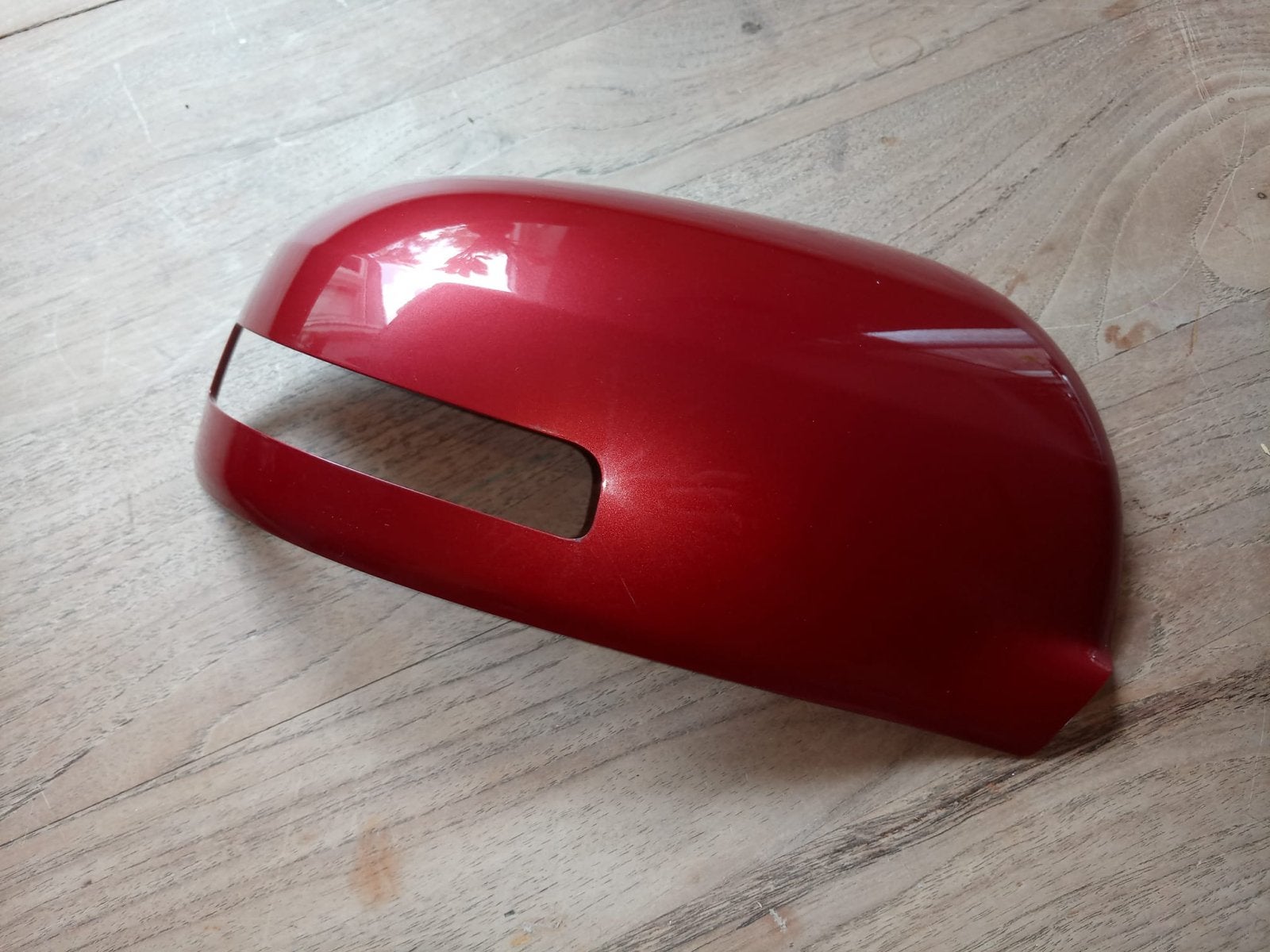 Rode spiegelkap voor spiegel rechts outlander 026919, Ophalen of Verzenden, Gebruikt, Mitsubishi