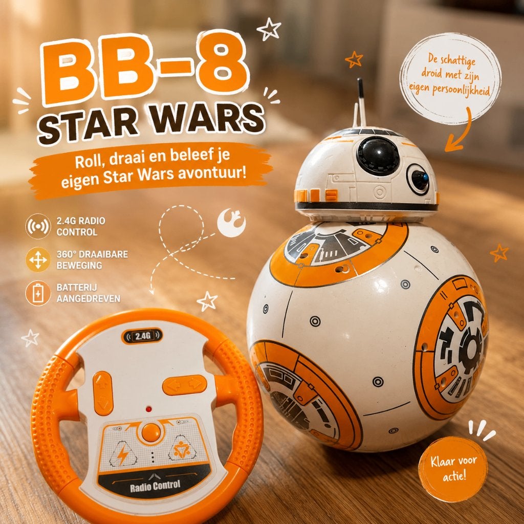 Star Wars, BB-8 robot van Sphero, Ophalen of Verzenden, Zo goed als nieuw, Gebruiksvoorwerp