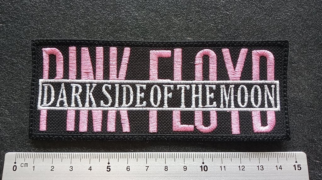 Pink Floyd leuke dark side of the moon embroidered patch 25, Verzenden, Nieuw, Kleding