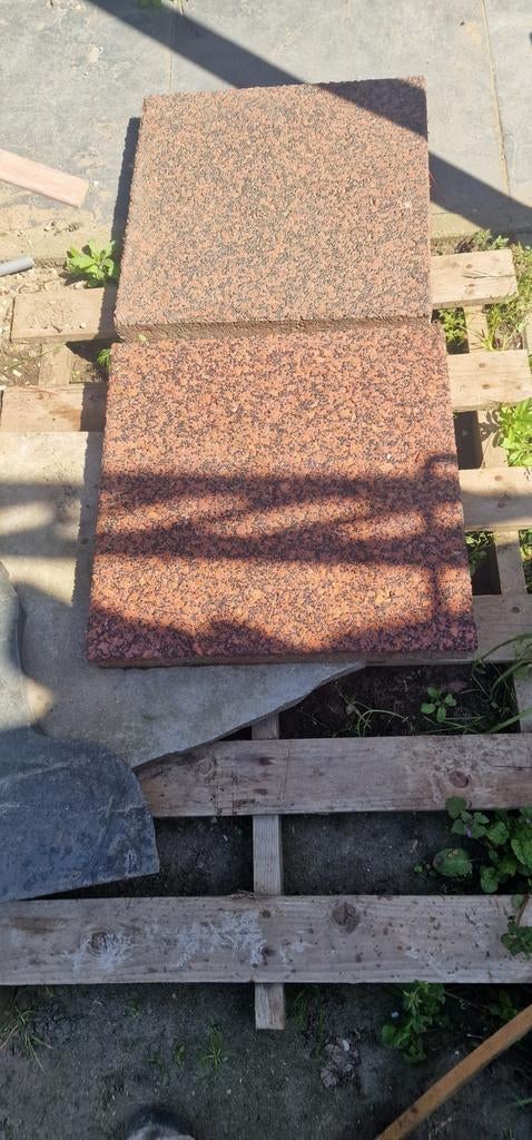 Tegels /klinkers... Terakota terras tegels 60x60x6... 10m2, Tuin en Terras, Tegels en Klinkers, Ophalen, Beton, Terrastegels