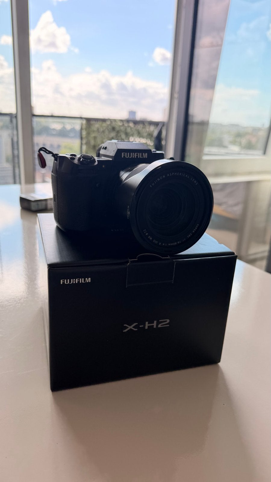 Fujifilm X-H2 systeemcamera met XF 16-80mm f/4 R OIS WR lens, Audio, Tv en Foto, Fotocamera's Digitaal, Ophalen, Beeldstabilisatie
