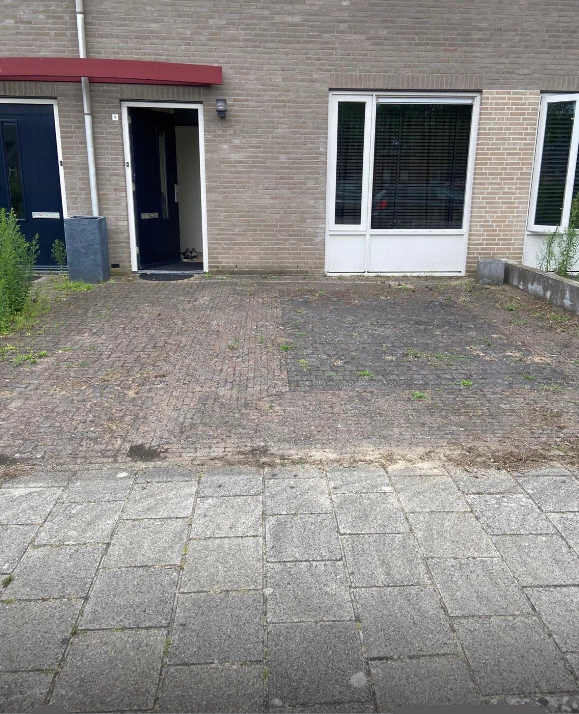 Gratis waaltjes en koppelstones (zwart) 27,5 viekante mr., Verzenden, Gebruikt, Bakstenen