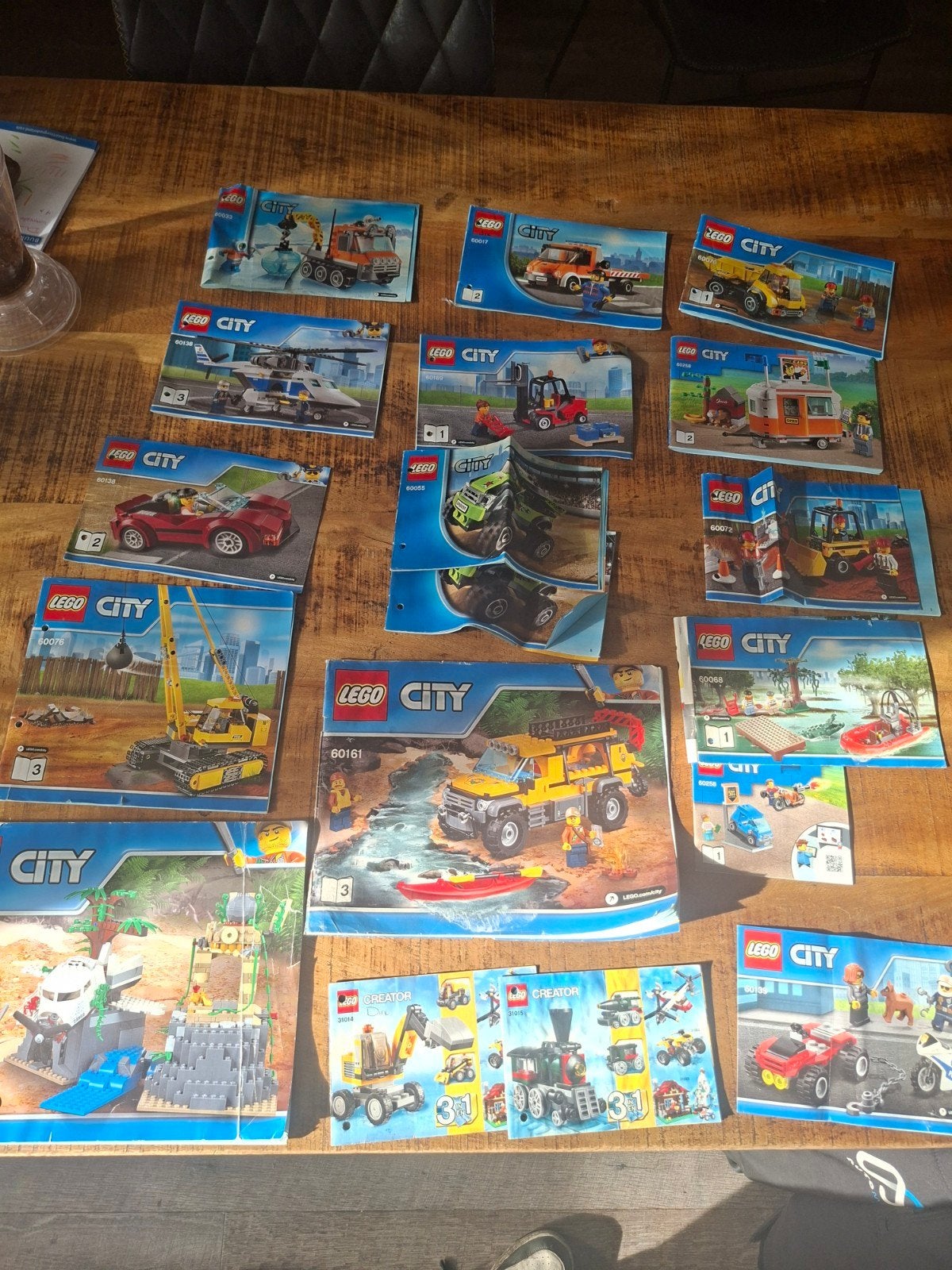 grote partij lego, Ophalen