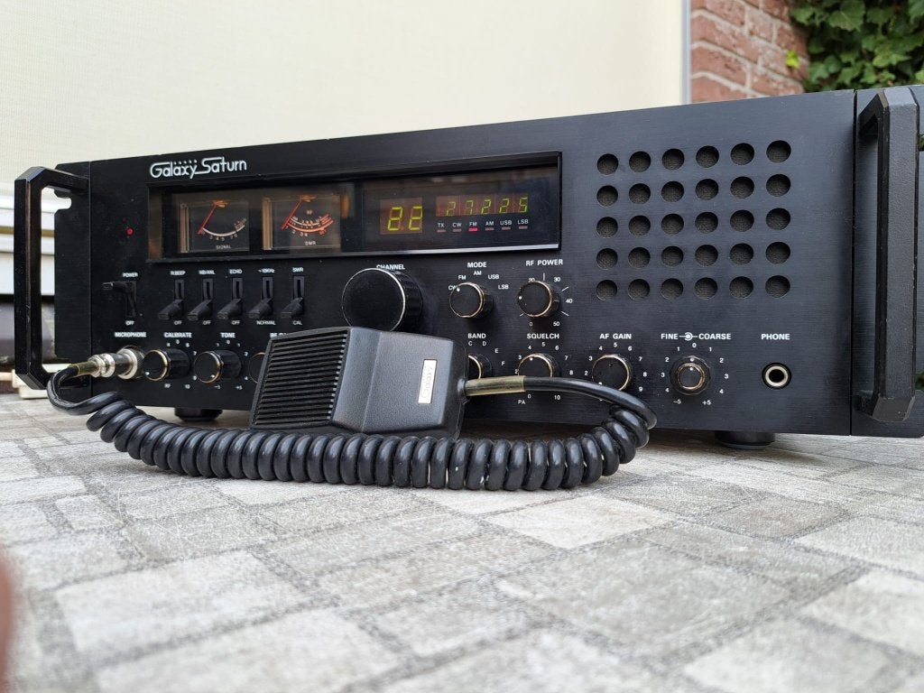 Galaxy Saturn 27mc, Ophalen, Gebruikt, Zender en Ontvanger