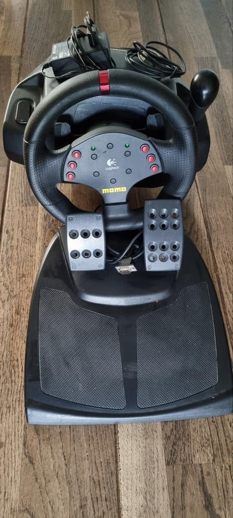 Logitech momo racing stuur, Ophalen