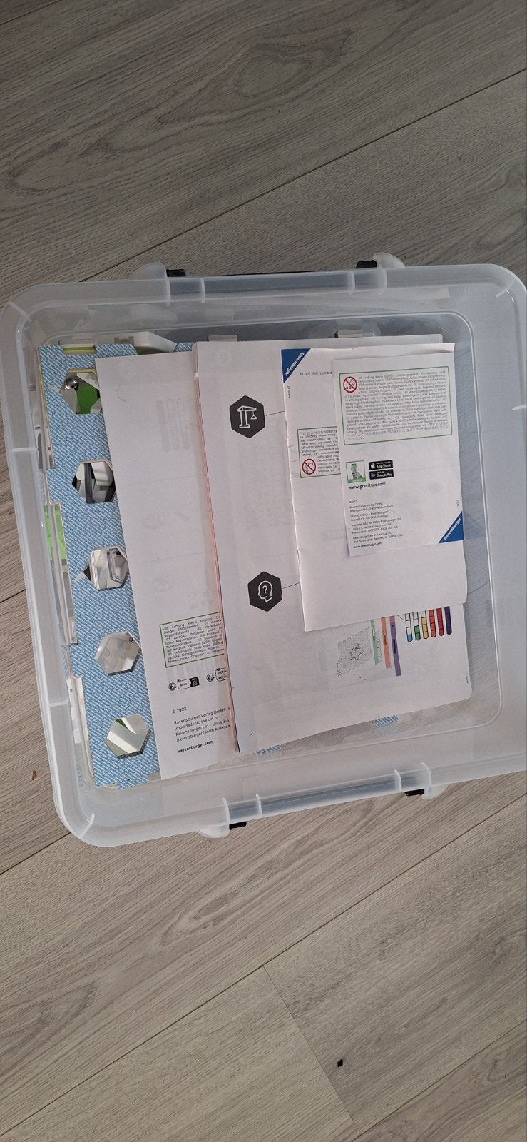 Ravensburger GraviTrax Starter Set met uitbreidingen, Ophalen of Verzenden, Zo goed als nieuw, Bouwen