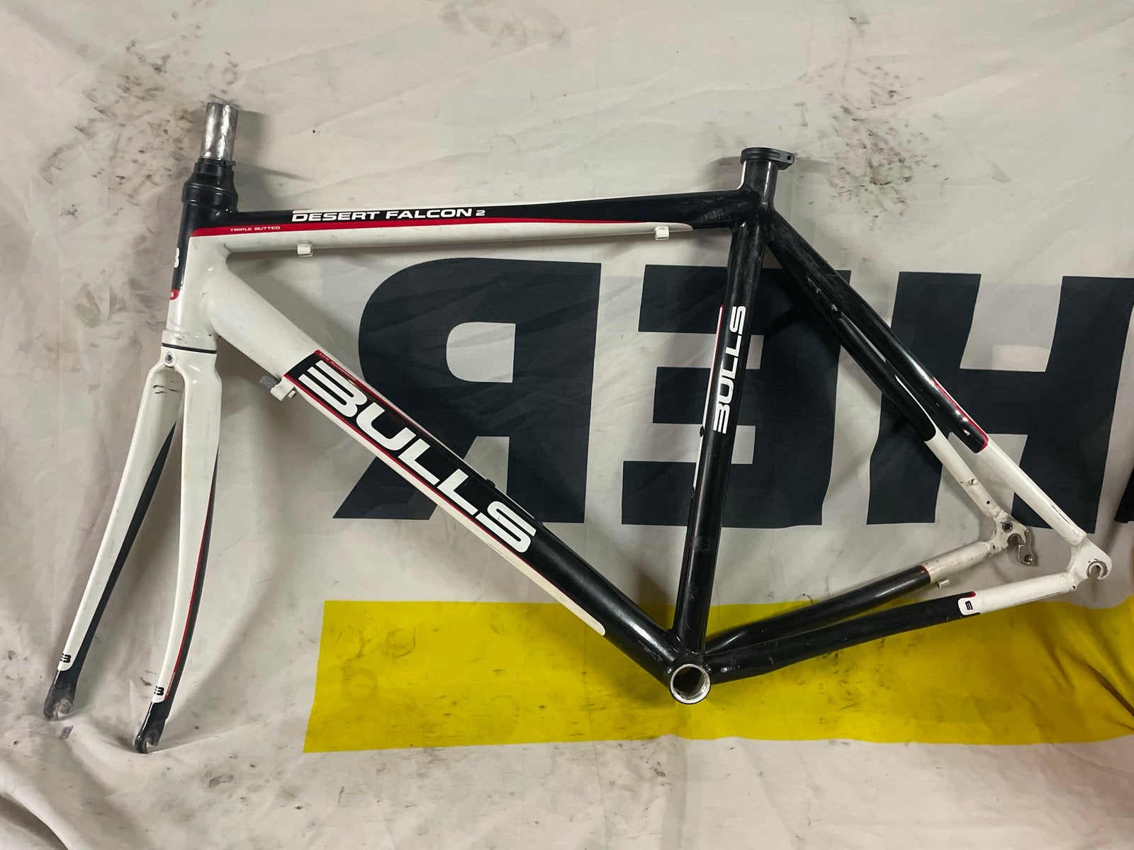 Aluminium Bulls dessert falcon 2 54.5ct racefiets frame, Fietsen en Brommers, Verzenden, Racefiets, Frame, Aluminium