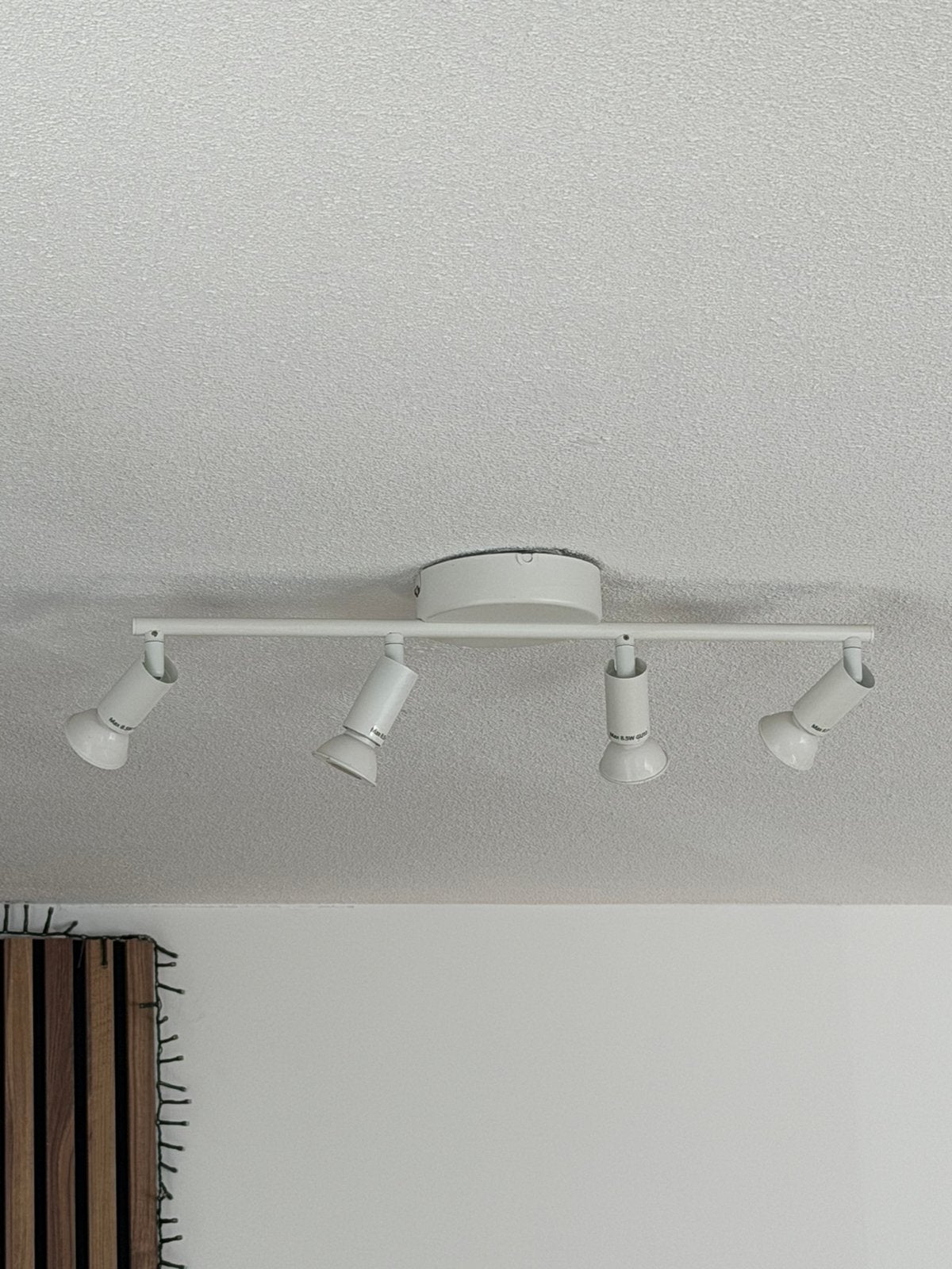 Plafondlamp, Ophalen, Zo goed als nieuw, Metaal of Aluminium