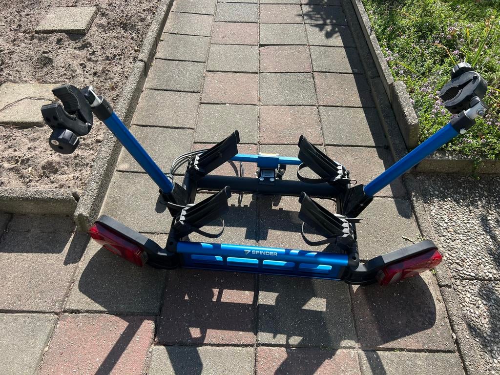 Fietsendrager compact voor 2-fietsen, Auto diversen, Fietsendragers, Ophalen, Zo goed als nieuw, Trekhaakdrager, Elektrische fiets