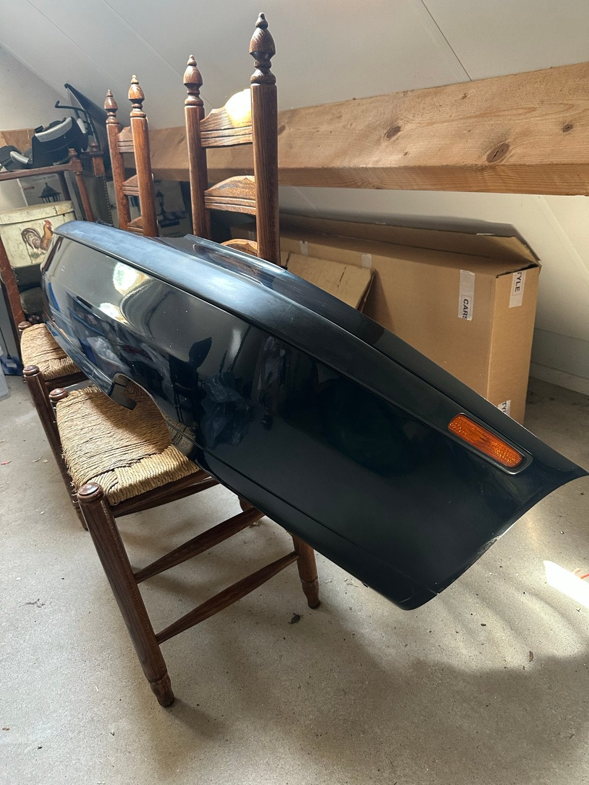 Volvo V40 achterbumper met binnenbumper, Gebruikt, Voor, Ophalen of Verzenden, Volvo