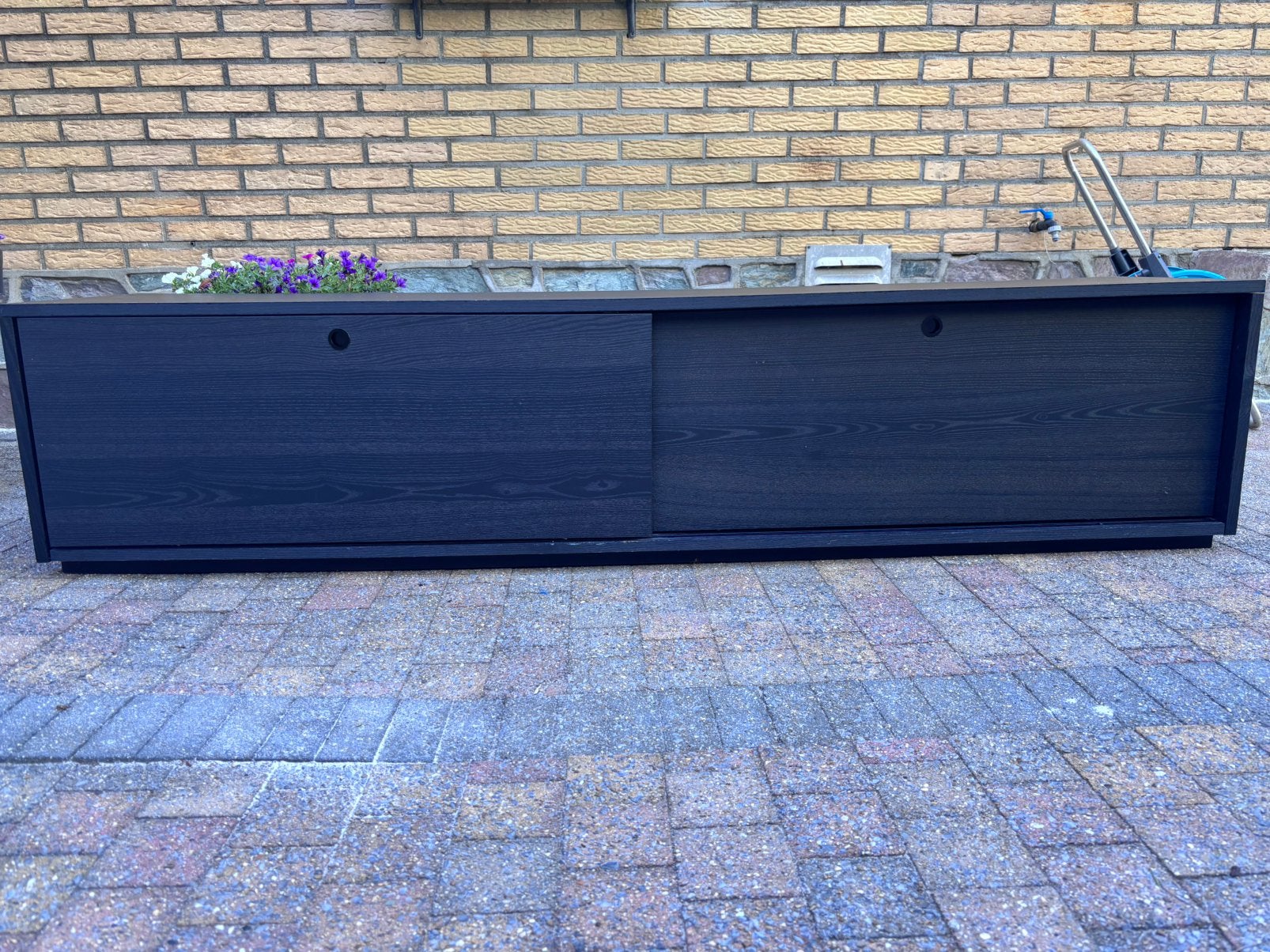 Tv meubel, Ophalen, Gebruikt, 150 tot 200 cm, Minder dan 100 cm