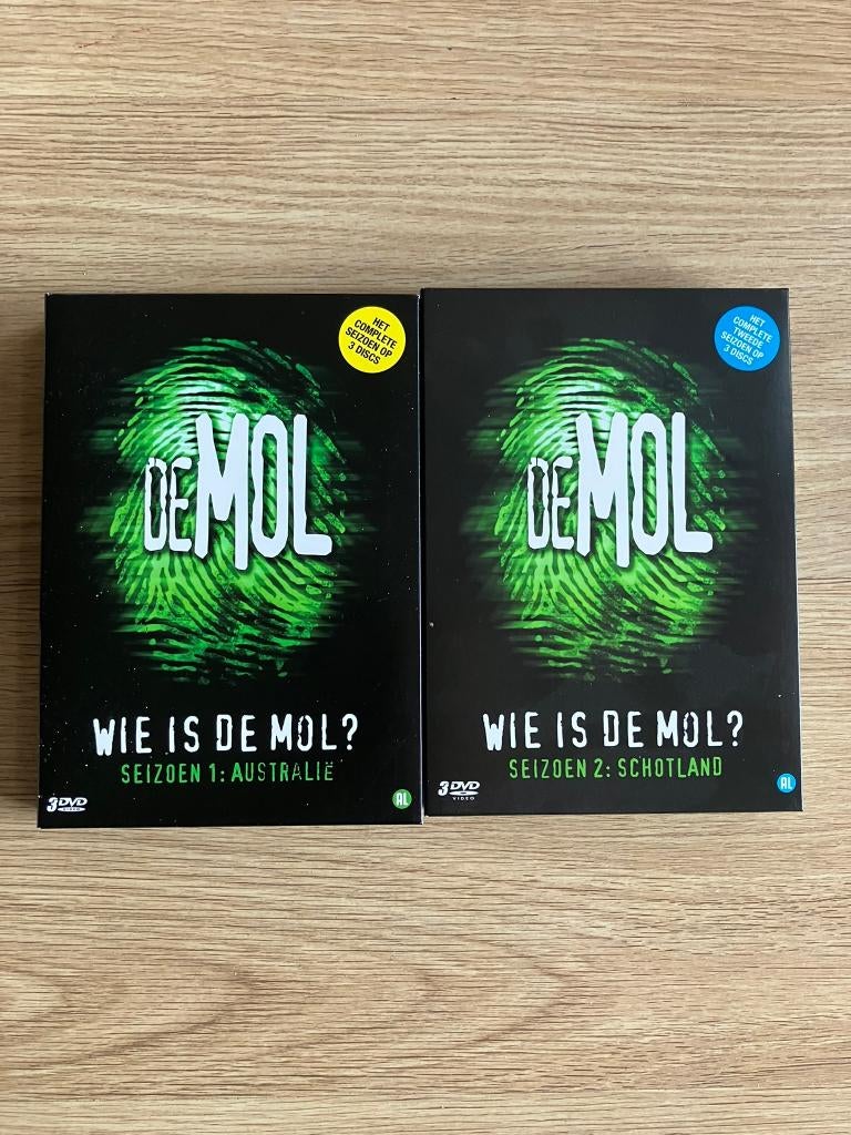 Serie 1&2 Wie is de Mol Boxset - Australië & Schotland WIDM, Cd's en Dvd's, Dvd's | Tv en Series, Nieuw in verpakking, Actie en Avontuur