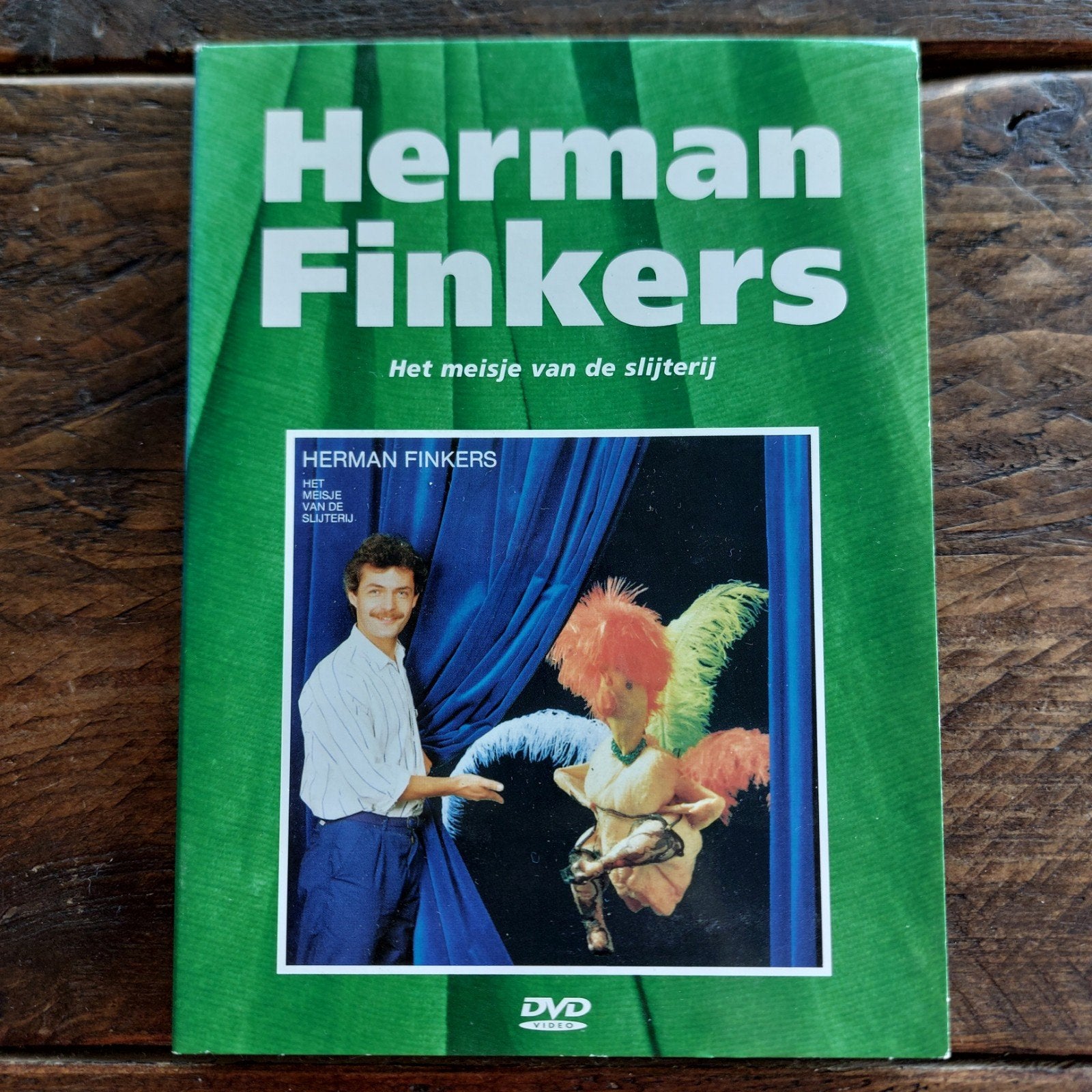DVD Herman Finkers: Het Meisje Van De Slijterij, Alle leeftijden, Ophalen of Verzenden, Zo goed als nieuw, Herman Finkers