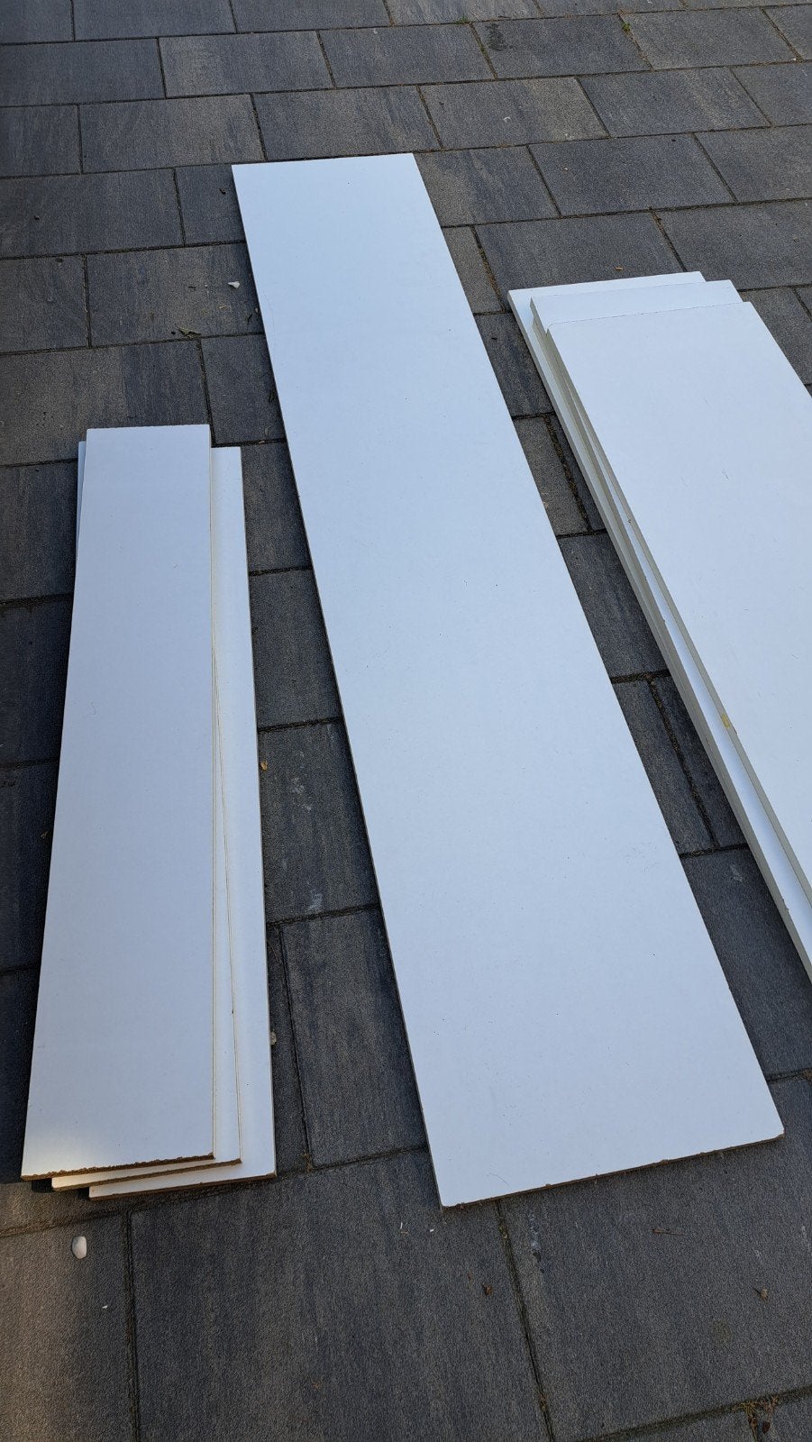 Witte spaanplaat planken in DORDRECHT, Ophalen of Verzenden