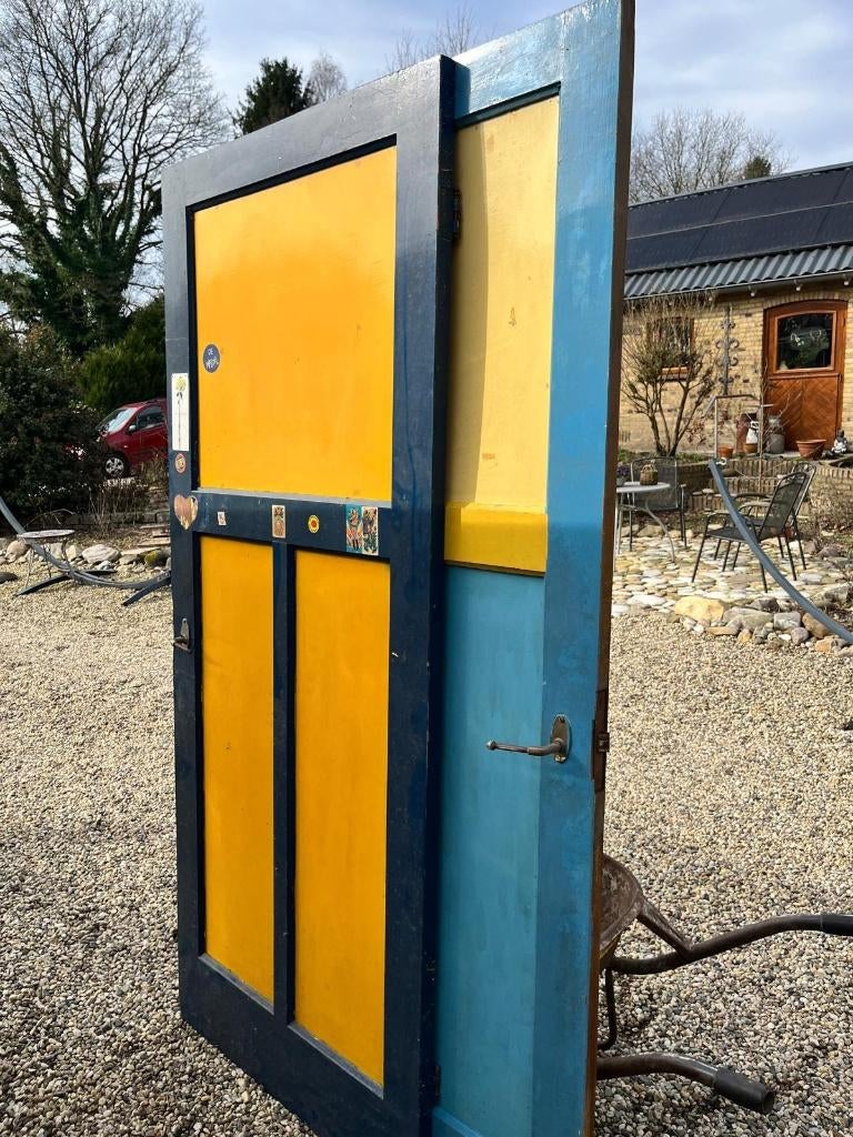 Paneeldeuren, Doe-het-zelf en Verbouw, Deuren en Horren, Ophalen, Gebruikt, Binnendeur, 200 tot 215 cm