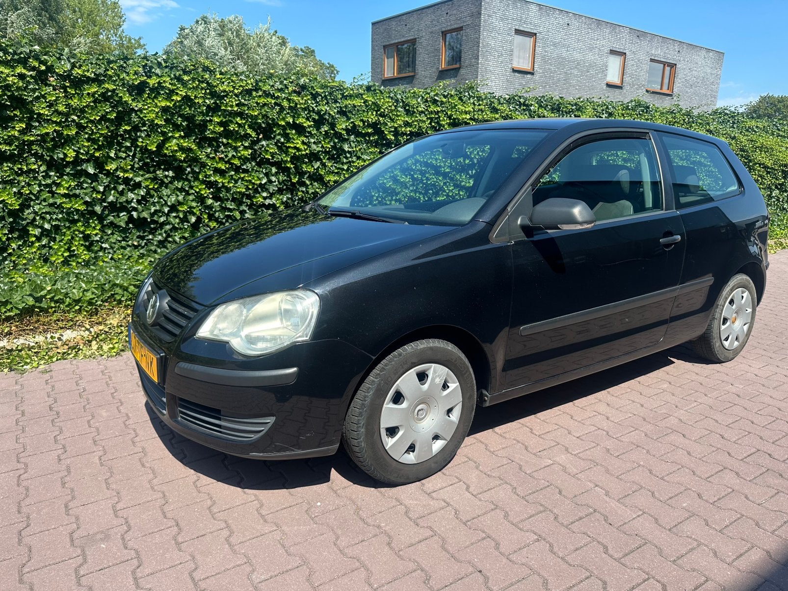 Volkswagen Polo 1.2 40KW 2006, perfecte airco !, Auto's, Volkswagen, Voorwielaandrijving, 1198 cc, Zwart, Origineel Nederlands