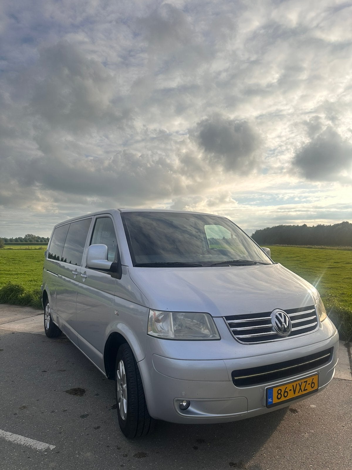 Volkswagen T5 2.5 TDI Automaat | Airco | Cruise | BTW, USB, Stof, Zwart, Volkswagen
