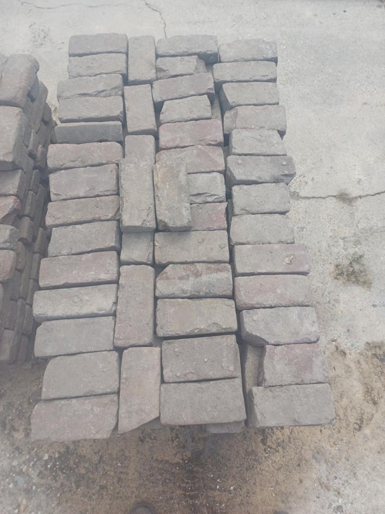 5 duimers klinkers 18m2 + 2 pallets reststukken gratis, Tuin en Terras, Tegels en Klinkers, Ophalen, Beton, Klinkers