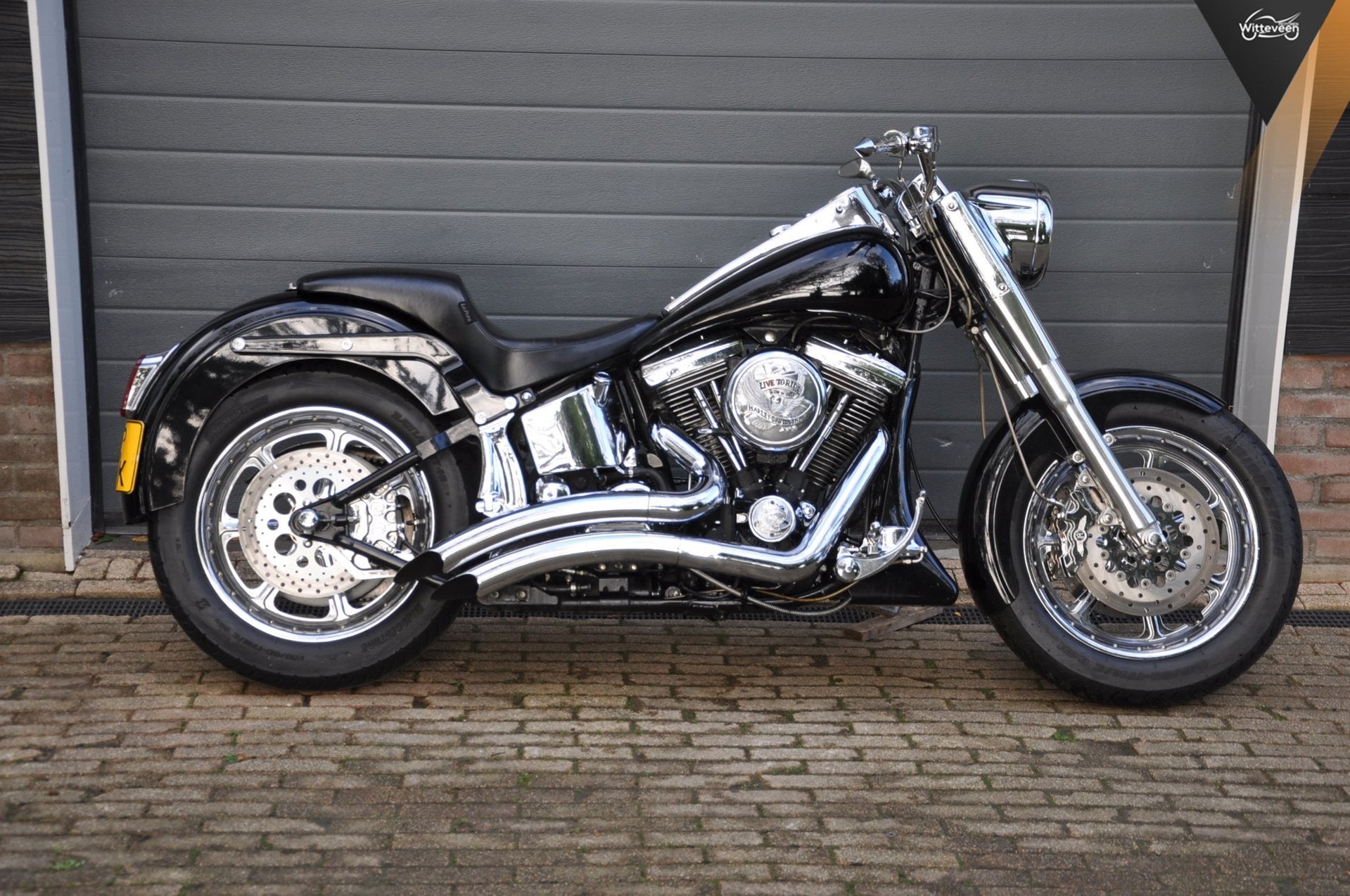 Harley Davidson FLSTF Fat Boy 1340 Evo Special, 1340 cc, Chopper, Handgeschakeld, 12 t/m 35 kW