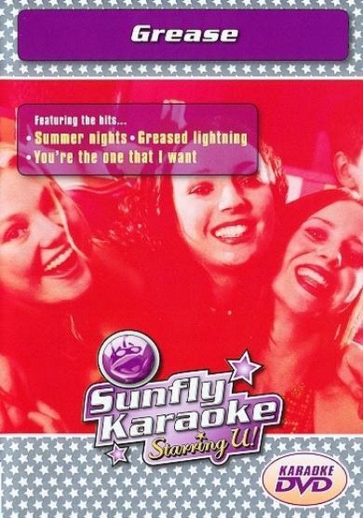 Sunfly Karaoke - Grease DVD, Alle leeftijden, Verzenden, Zo goed als nieuw, Karaoke