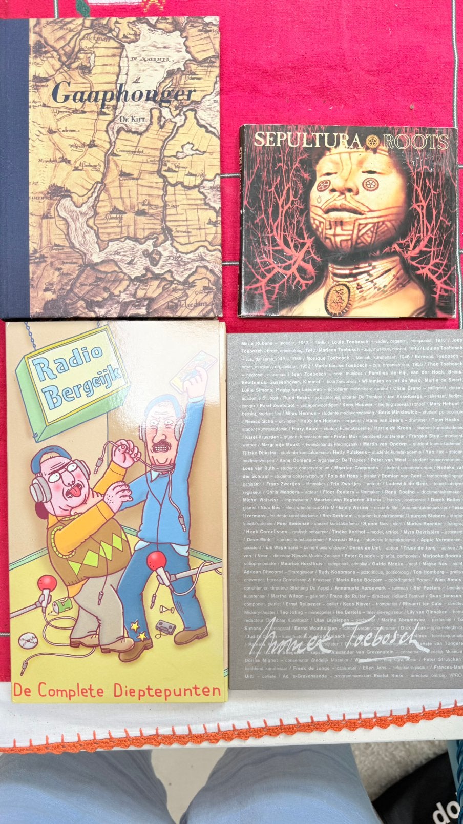 Cd's Moniek Toebosch, de Kift, Radio Bergeijk, Sepulture, Ophalen of Verzenden, Zo goed als nieuw