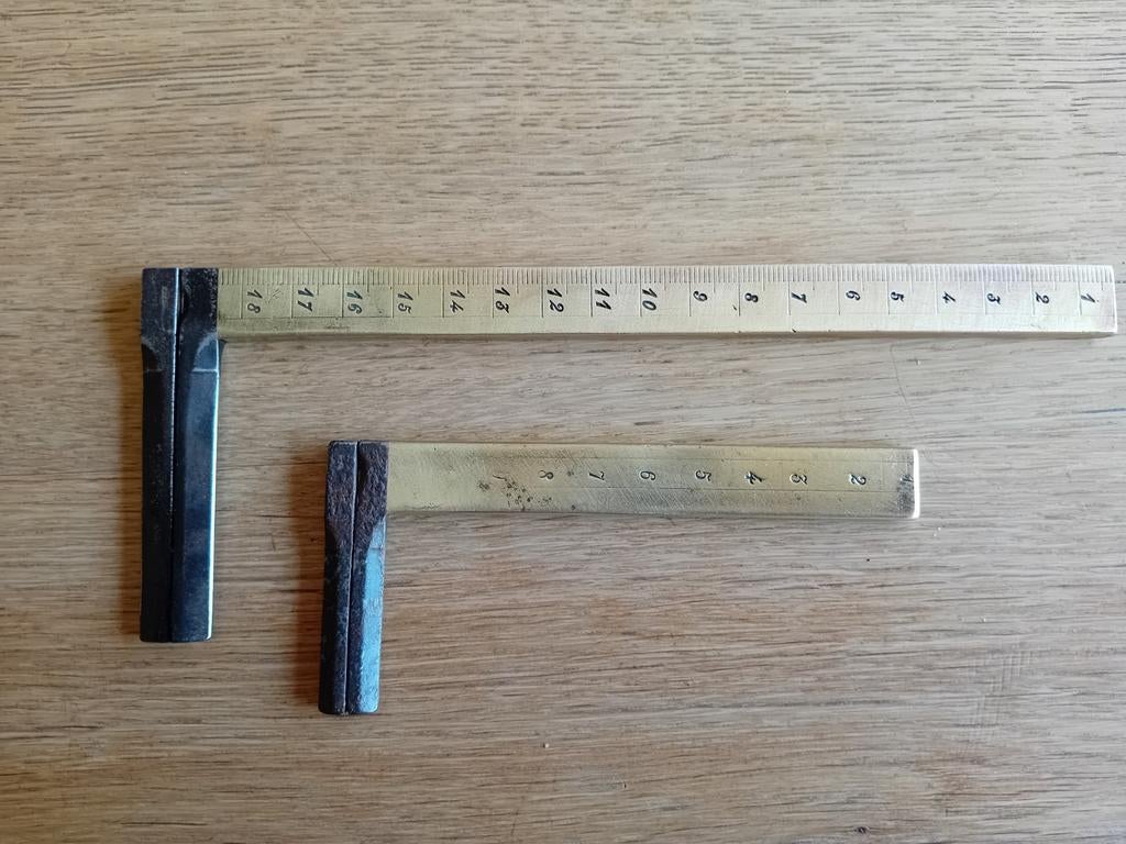 Antiek gerestaureerde,  Antiek meetgereedschap, Ophalen of Verzenden