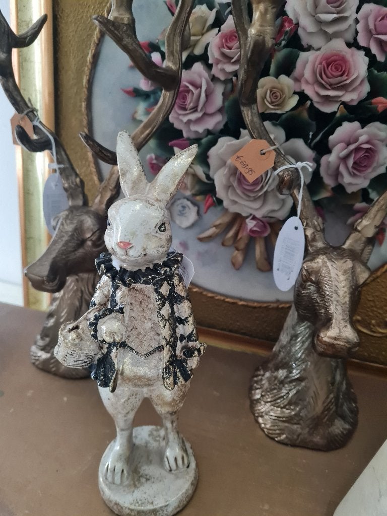 Nieuw barok beeldje konijn Clayre & Eef, Verzamelen, Ophalen of Verzenden, Nieuw, Dier