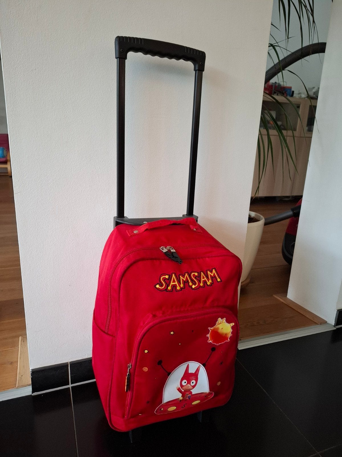 Trolley Rugzak - Rood voor kinderen, Kinderen en Baby's, Ophalen, Zo goed als nieuw