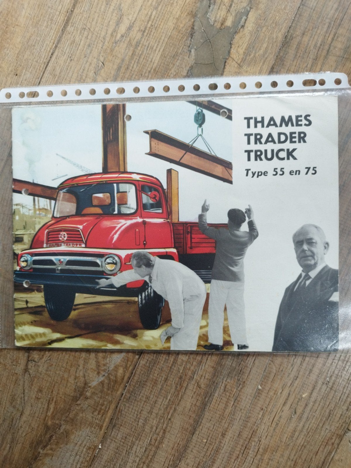 Thames Trader Truck brochure (1959) - Nederlands, Ford, Ophalen of Verzenden, Zo goed als nieuw, Ford Motor Company