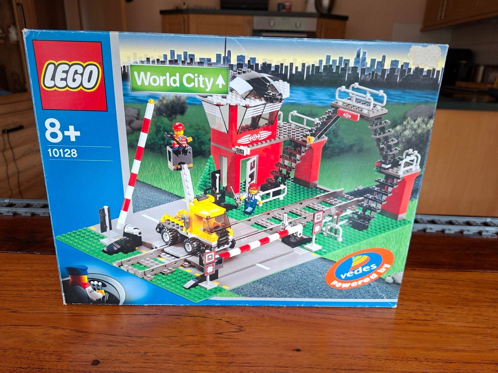 LEGO TREIN 10128 BEWAAKTE-OVERGANG, Overige thema's, Lego, Ophalen of Verzenden, Zo goed als nieuw