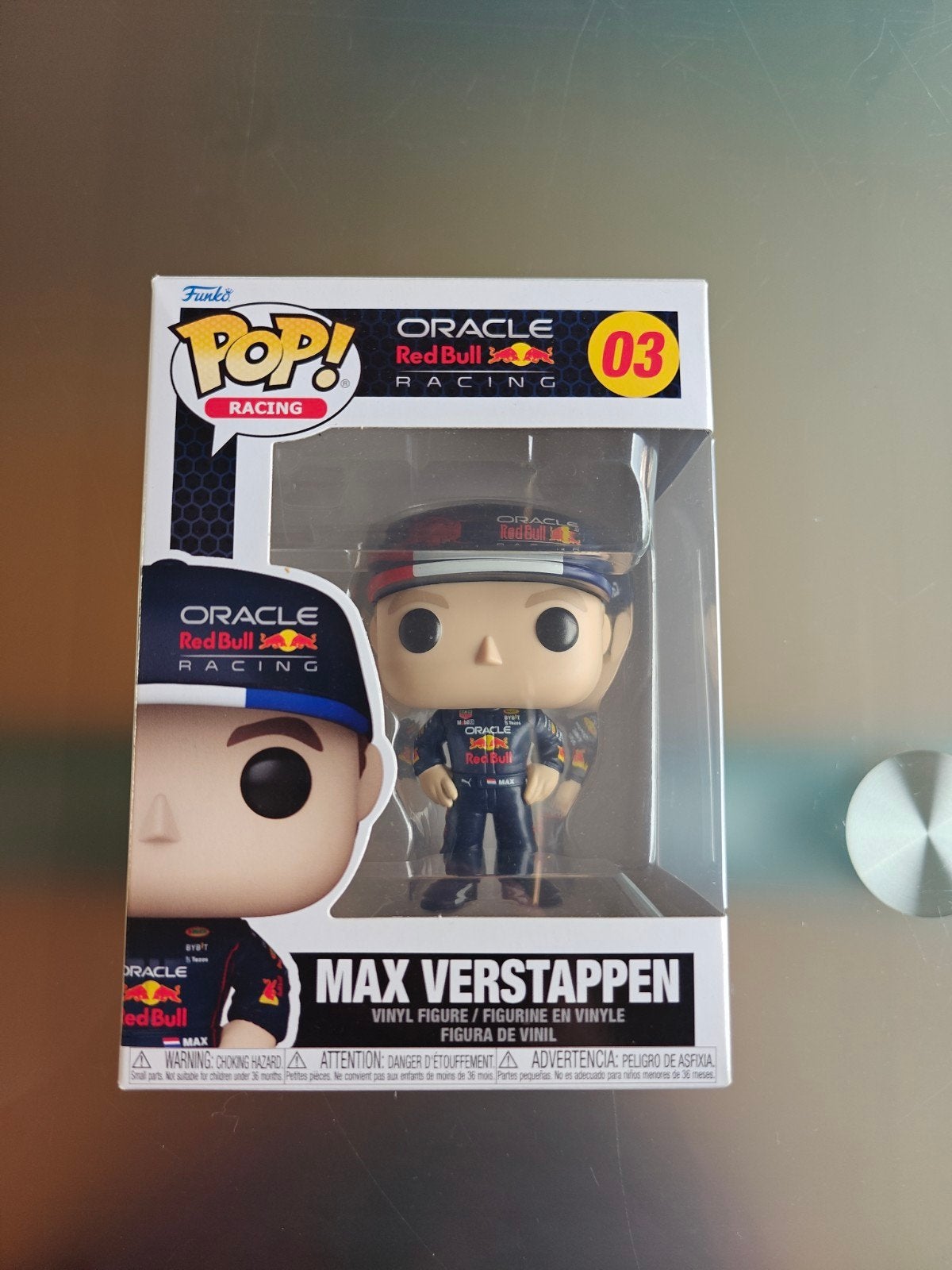 Funko Pop! Racing Max Verstappen Oracle Red Bull Racing, Ophalen of Verzenden, Nieuw