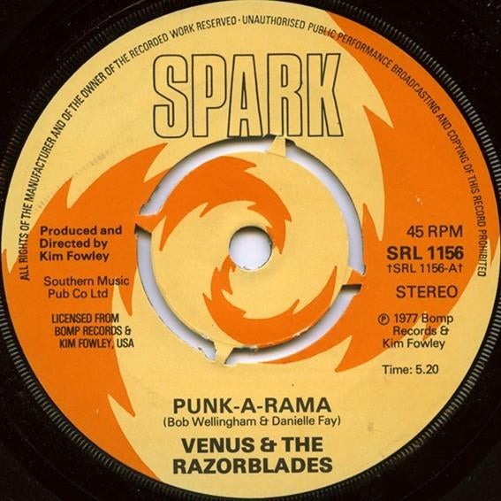 venus & the razorblades / punk a rama - punk, Gebruikt, Verzenden, 7 inch, Single