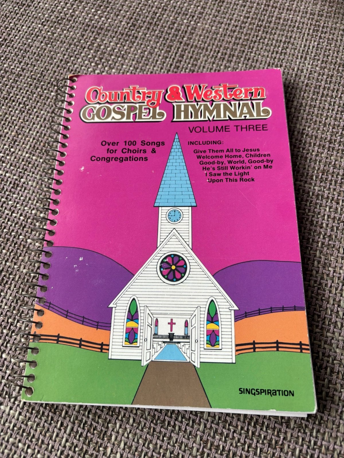 Country & Western Gospel Hymnal Volume Three - Zangboek, Gebruikt, Zang, Ophalen of Verzenden, Thema
