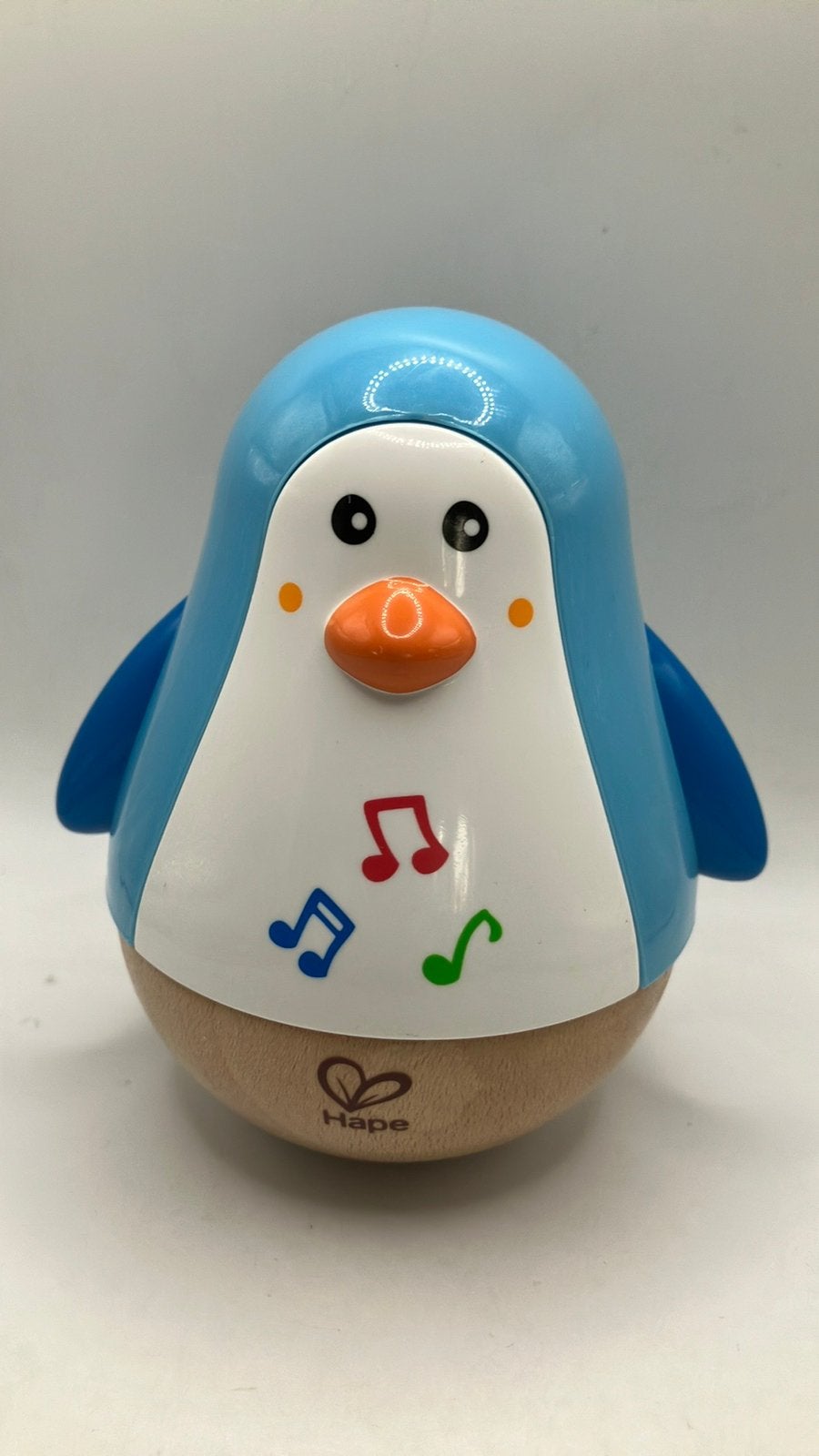 Hape muziektuimelaar, hout en plastic., Ophalen of Verzenden, Zo goed als nieuw