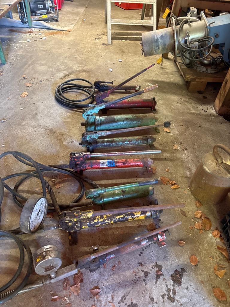 Partij hydraulische pompen, Ophalen, Gebruikt