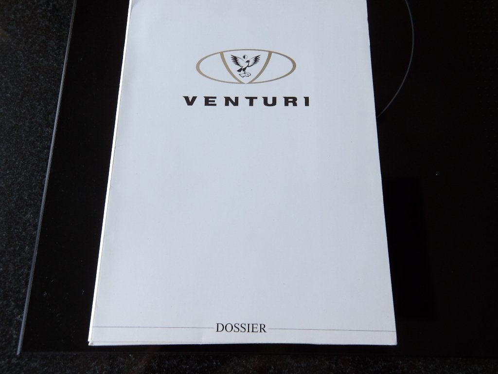 Venturi Dossier Jaargang '92 - Zeldzame Auto Brochure, Ophalen of Verzenden, Zo goed als nieuw, Overige merken, Venturi