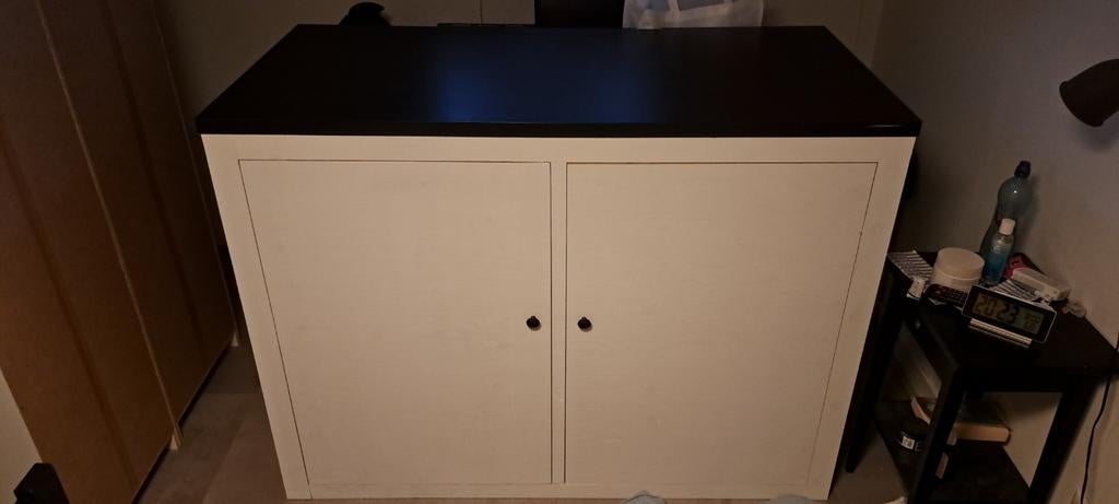 Wasmachine ombouw gemaakt van Ikea producten., Ophalen, Gebruikt