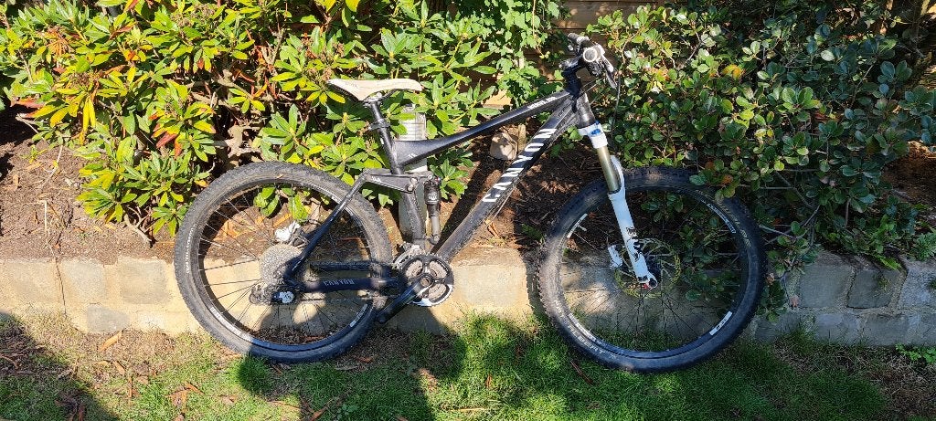 Canyon nerve am 2011 (opknapper/onderdelen)., Gebruikt, Schijfrem, 53 tot 57 cm, Ophalen