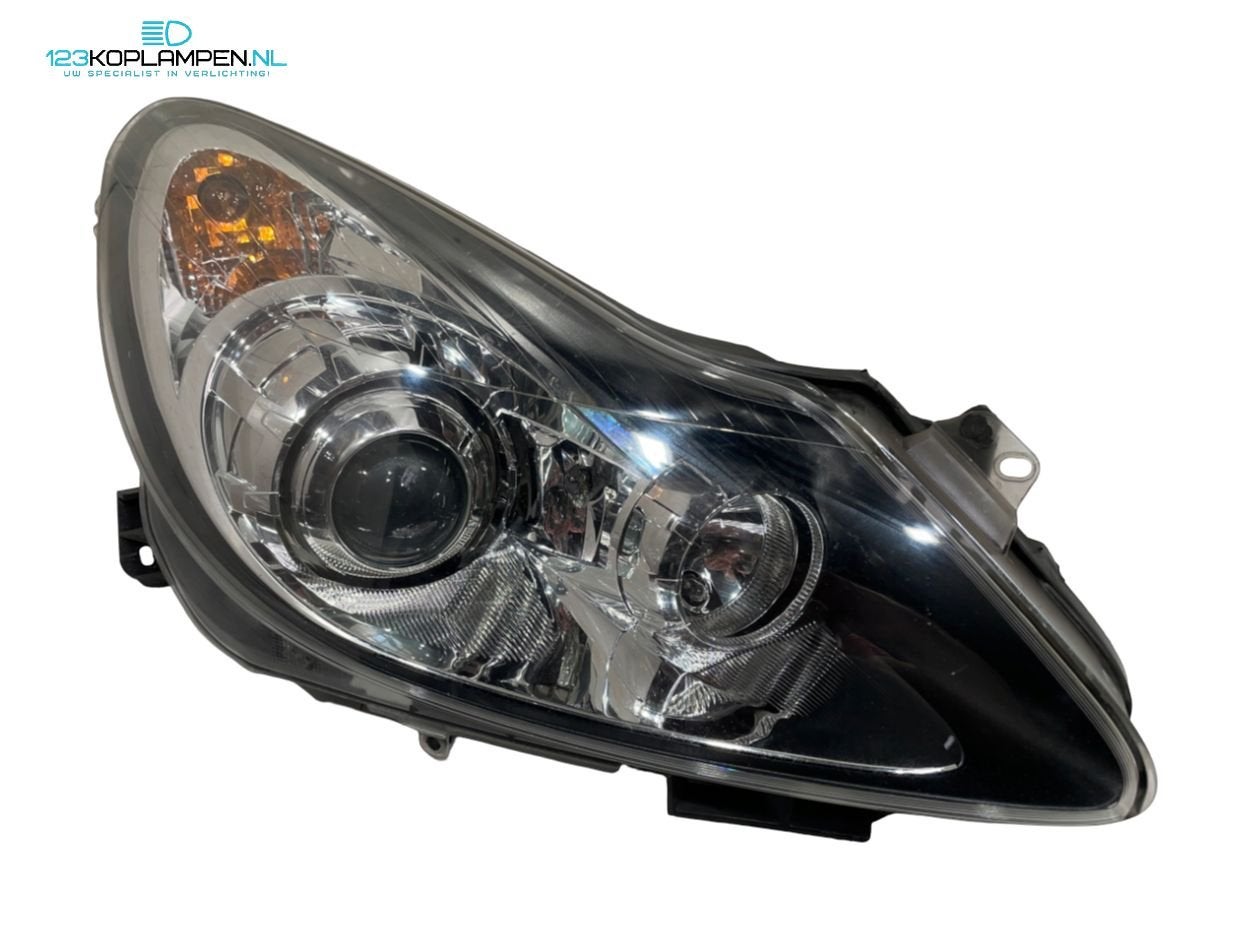 Opel Corsa D koplamp rechts, Gebruikt, -, -, Opel