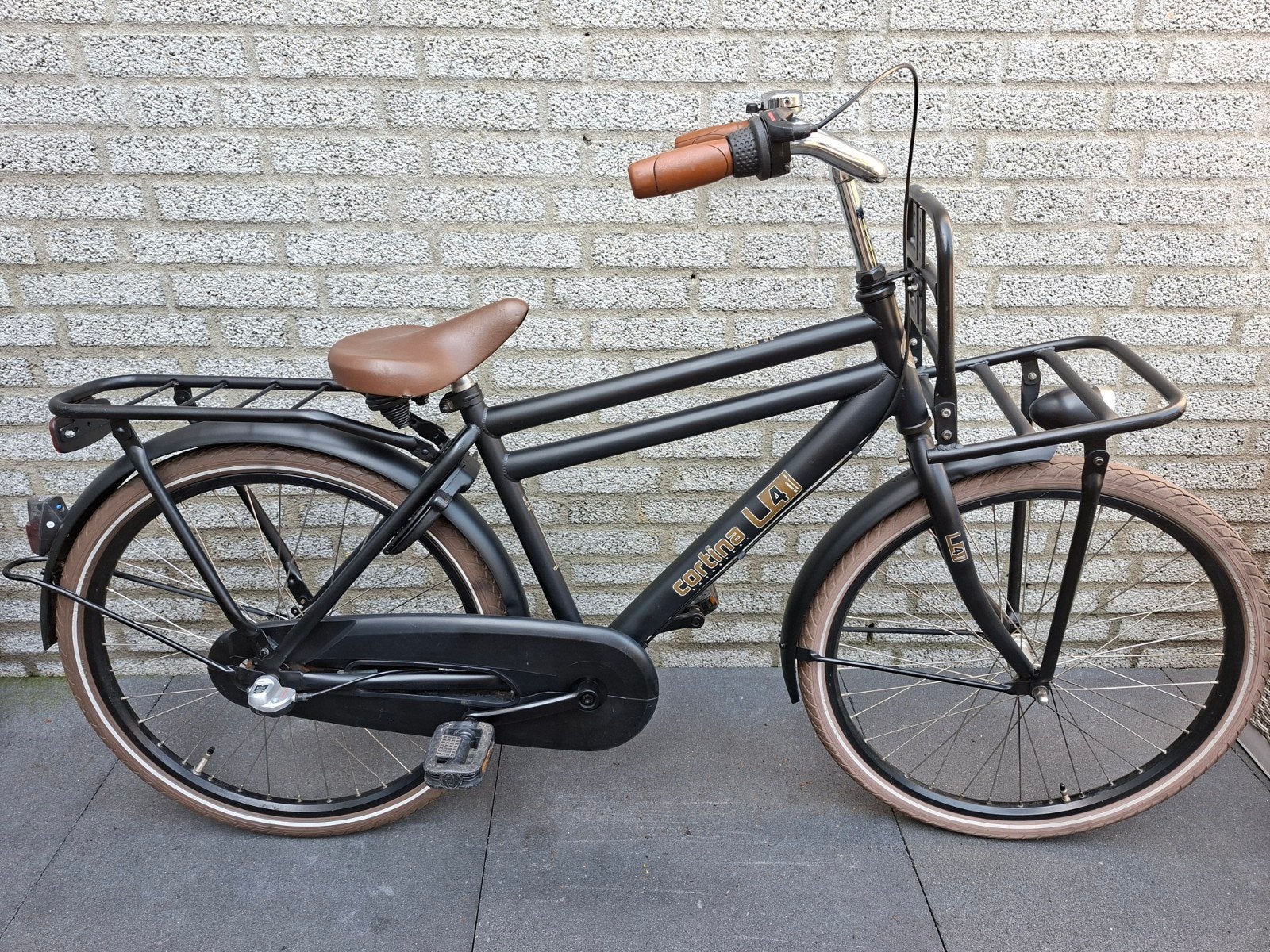 jongens fiets 24 inch cortina U4 met versnellingen, Ophalen, Gebruikt, 20 inch of meer